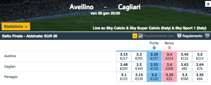 avellino - cagliari