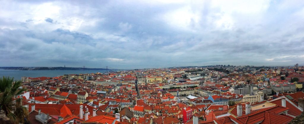 travel roof rooftop view panorama background tourism in europe lisbon old town lisbon streets t20 WJ1Wm4 4
