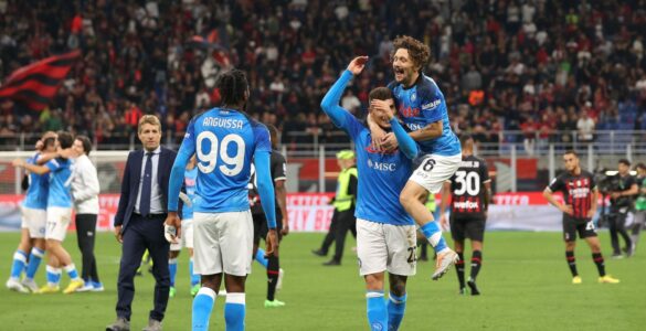Il Napoli a San Siro contro il Milan 29