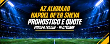 AZ Alkmaar-Hapoel Be'er Sheva pronostico e quote Europa League