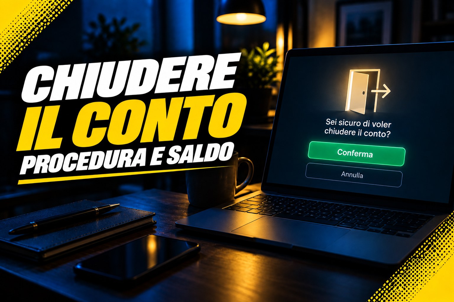 Come chiudere un conto scommesse