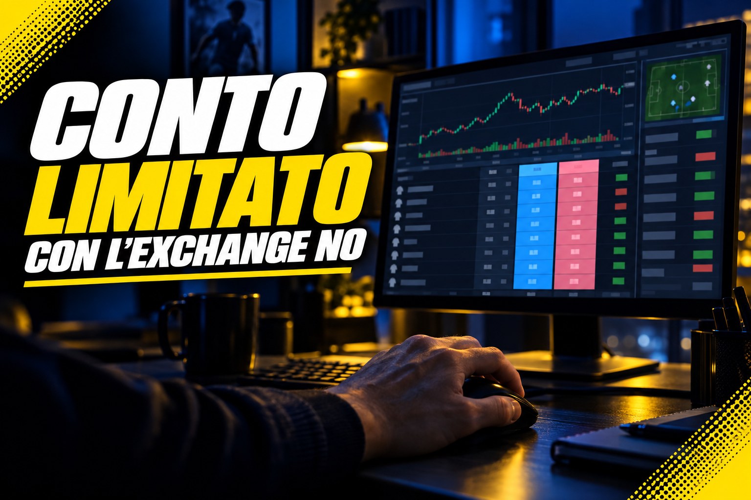 Conto scommesse limitato: con l'Exchange no
