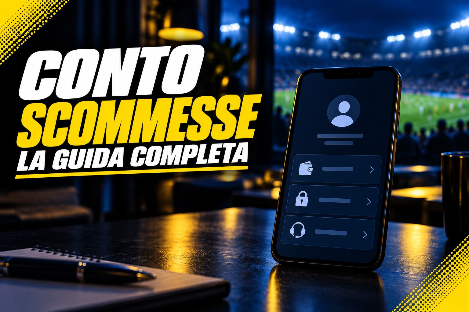 Conto scommesse: la guida completa