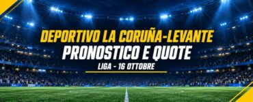 Deportivo La Coruña-Levante pronostico e quote Liga