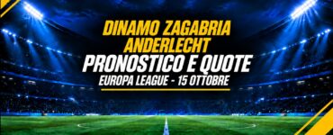Dinamo Zagabria-Anderlecht pronostico e quote Europa League
