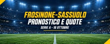 Frosinone-Sassuolo pronostico e quote Serie A