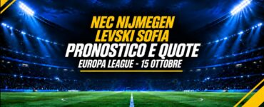 NEC Nijmegen-Levski Sofia pronostico e quote Europa League