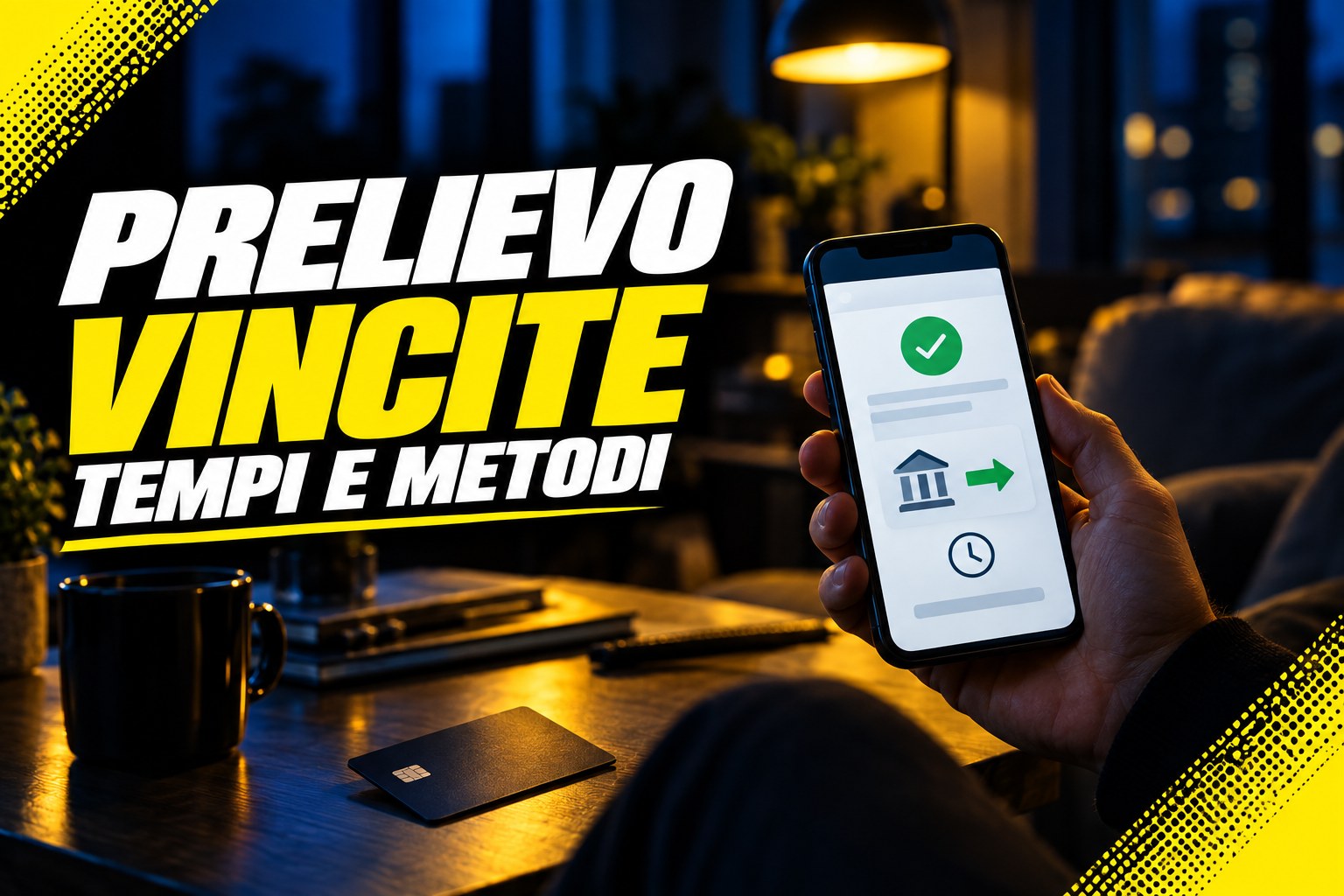 Prelievo delle vincite: tempi e metodi