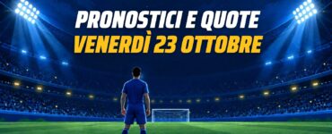 Pronostici del 23 ottobre 2026: quote e partite di oggi