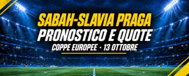 Sabah-Slavia Praga pronostico e quote, 13 ottobre