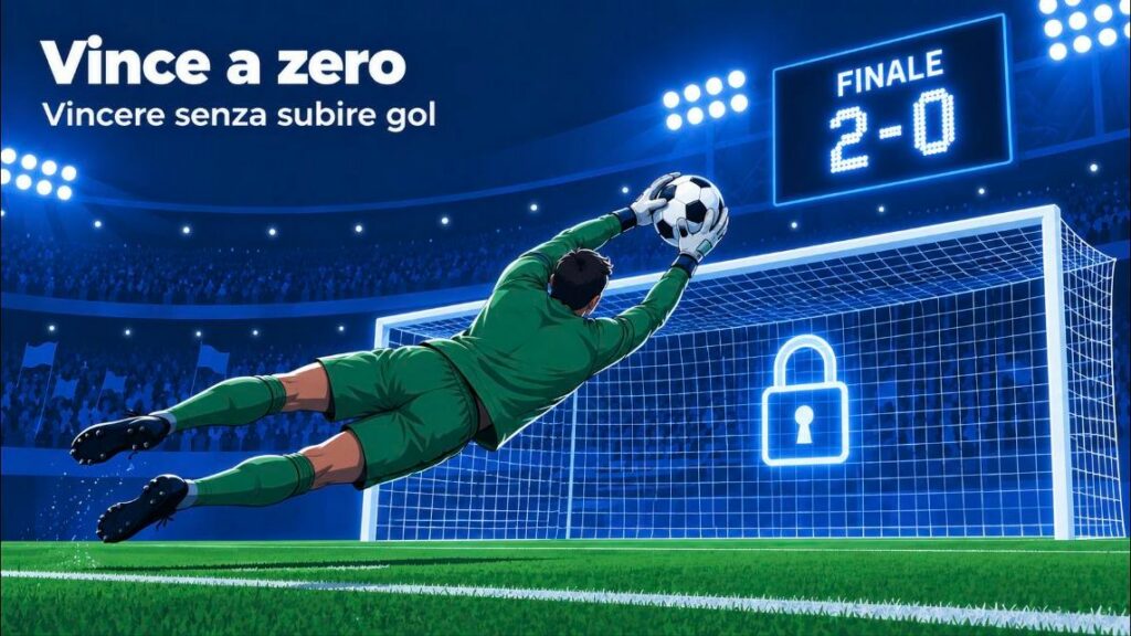 Vince a zero: vincere senza subire gol
